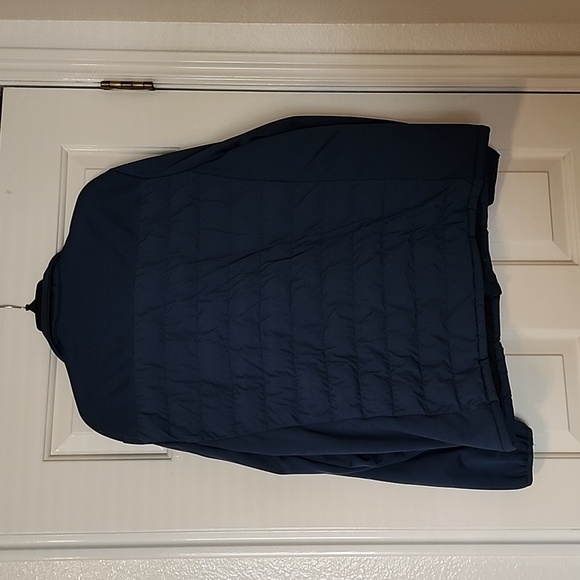 Women's 32 degree mixed media jacket/coat size large in blue - Picture 2 of 7